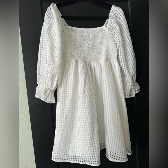 Silverado Gingham Babydoll Dress - Picture 6 of 6